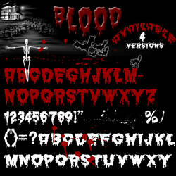 Font Blood