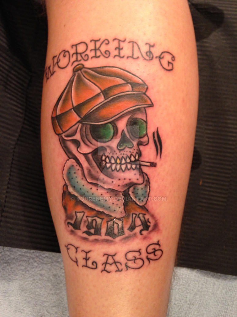 Татуировка воркинг класс