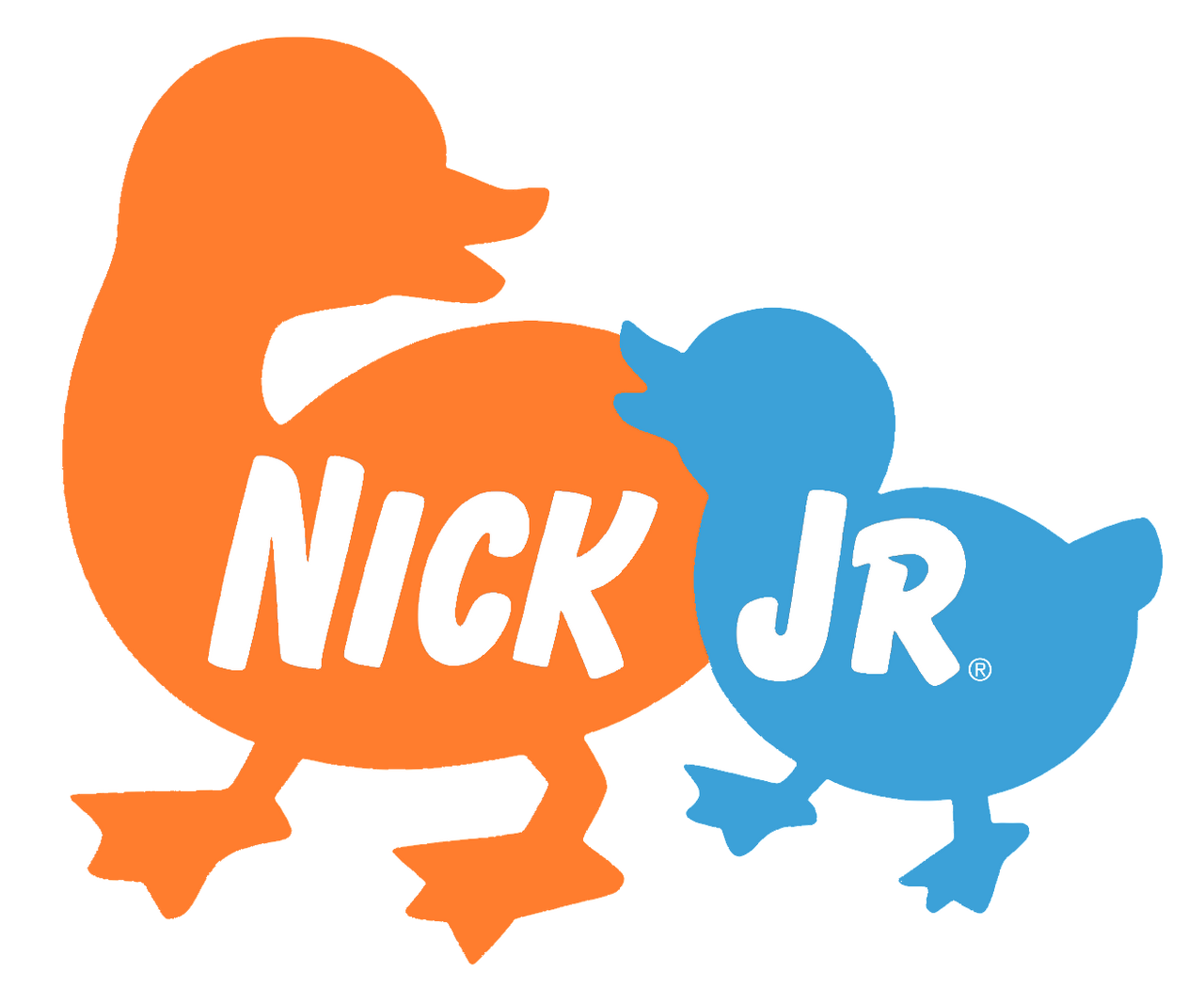 Nick Jr. Ducks logo (2001) by CanineBoi04 on DeviantArt