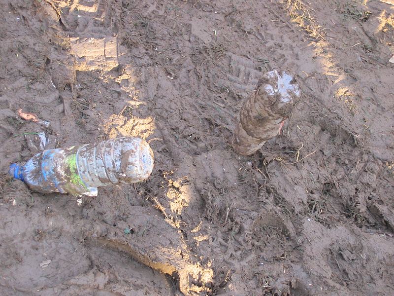 Playing with the mud