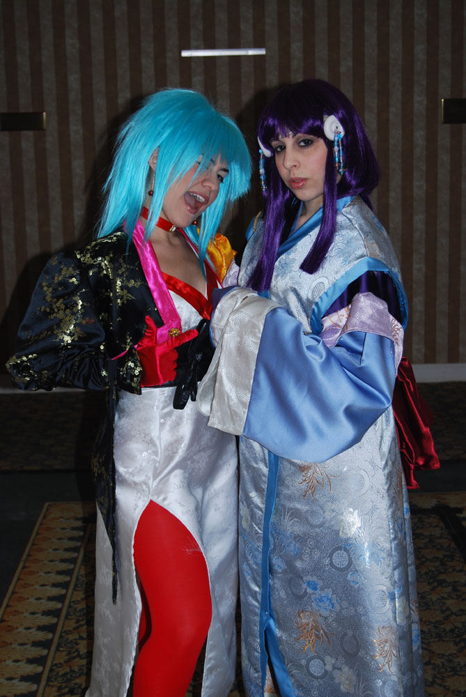 Ryoko and Princess Ayeka