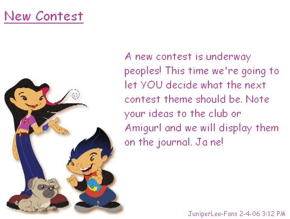 New Contest by Amigurl