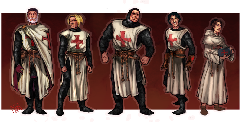 Scarlet Cross: Meet the Templars