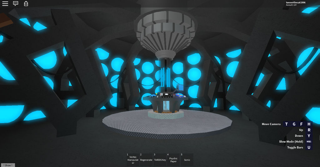Roblox Custom Tardis Interior 4 By Tannerthecat1996 On