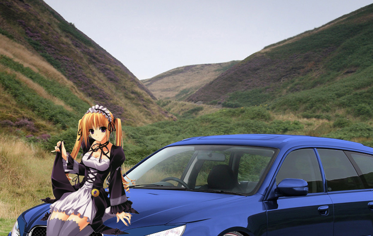 Subaru Legacy With Anime Girl by Tommy-91 on DeviantArt Subaru Legacy With Anime Girl by Tommy-91 on DeviantArt