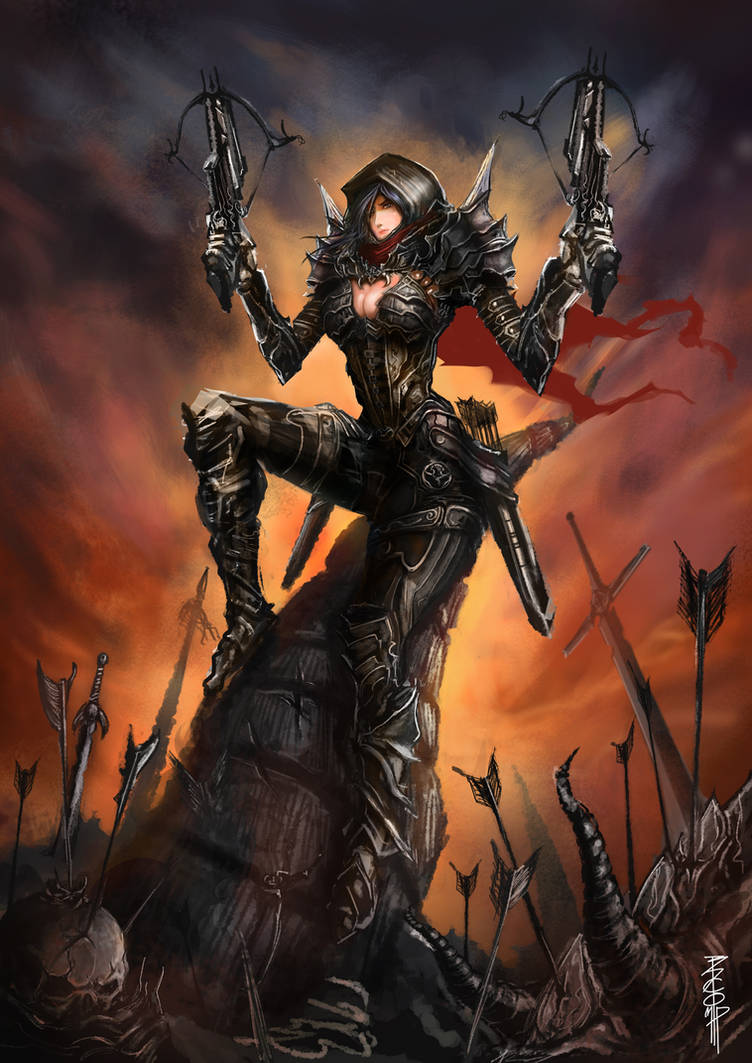 Demon Hunter - DiabloIII by BADCOMPZERO