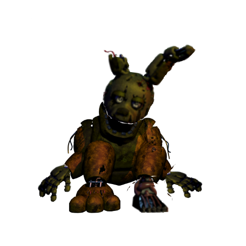 springtrap in the mini game by dashcal1 on DeviantArt