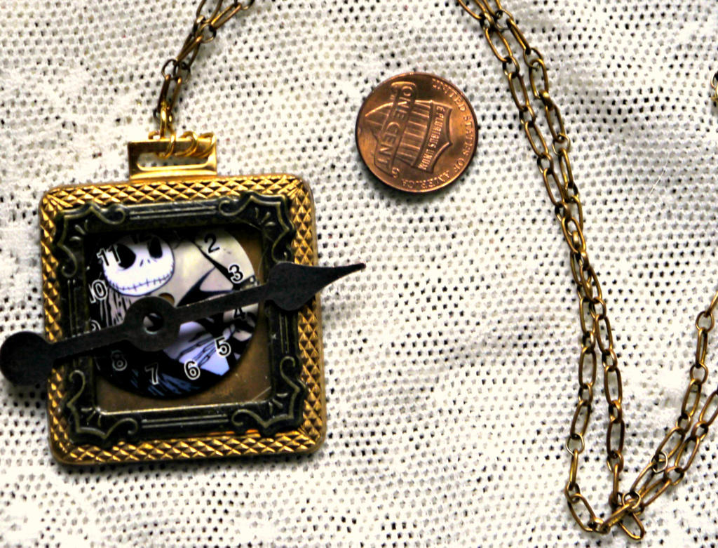 Nightmare Before Christmas Brass Jack Pendant