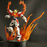 HG Build Burning Gundam - Flame Display Base