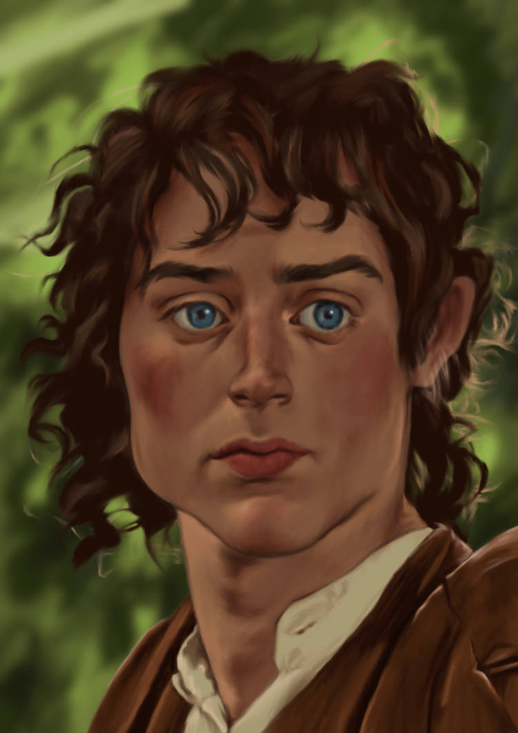 Film painting study - Frodo by colorfulcardboard on DeviantArt