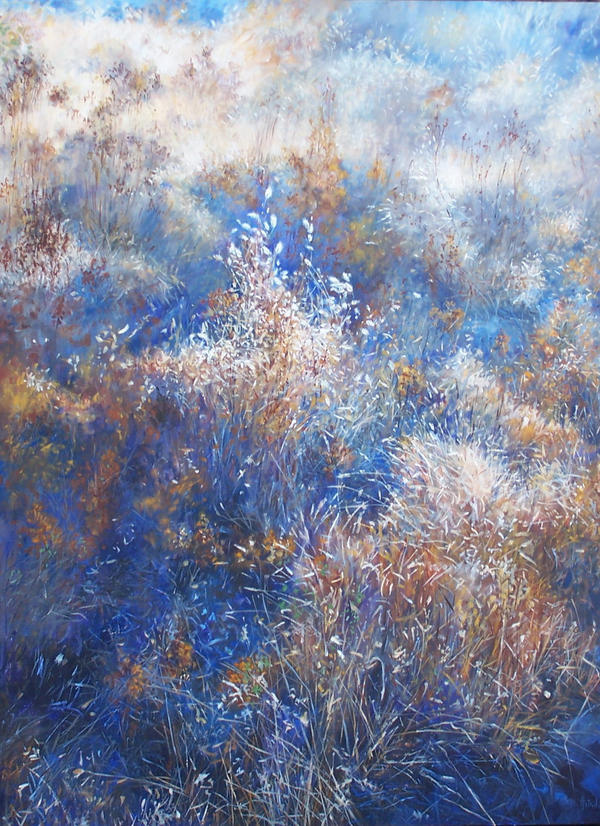 Summer Weeds - Acrylic Painting by AstridBruning