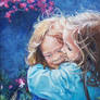 Sisters - Oil Painting