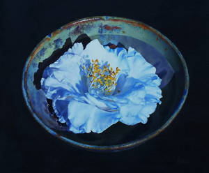 Camellia - Oil Painting