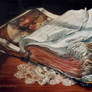 The Book of all Books- OIL PAINTING