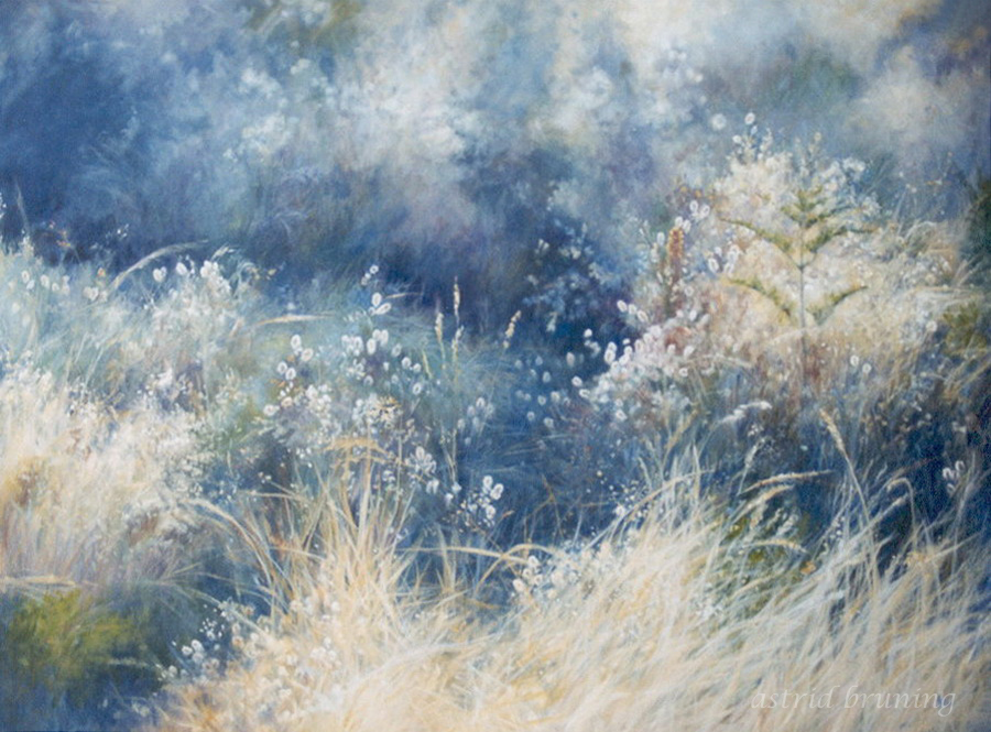Nature's Garden- PAINTING by AstridBruning