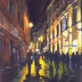 Roman the Streets-OIL PAINTING