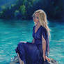 Lady of the Lake - Oil Painting