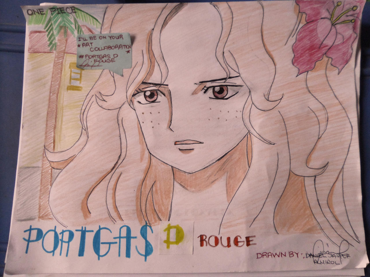 One Piece Portgas D Rouge By Drewotakuchan On Deviantart One Piece Portgas D Rouge By Drewotakuchan On Deviantart