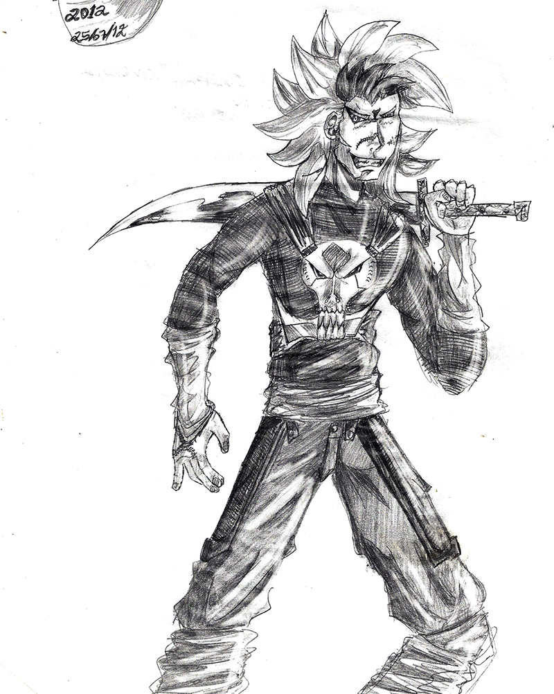 Dragon Ball Hair by TrenixRizzer on DeviantArt