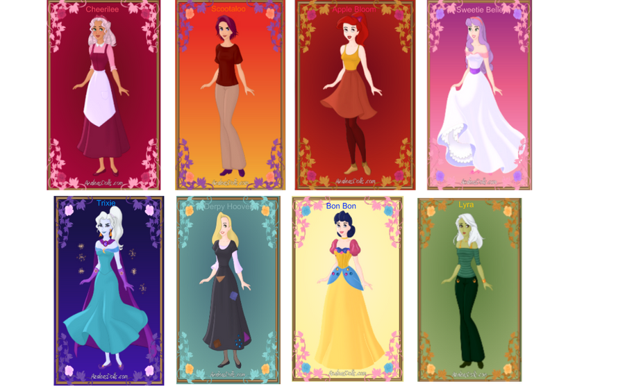 Disney Humman Disney human ponies 2 by ClopinStarchbopper on DeviantArt