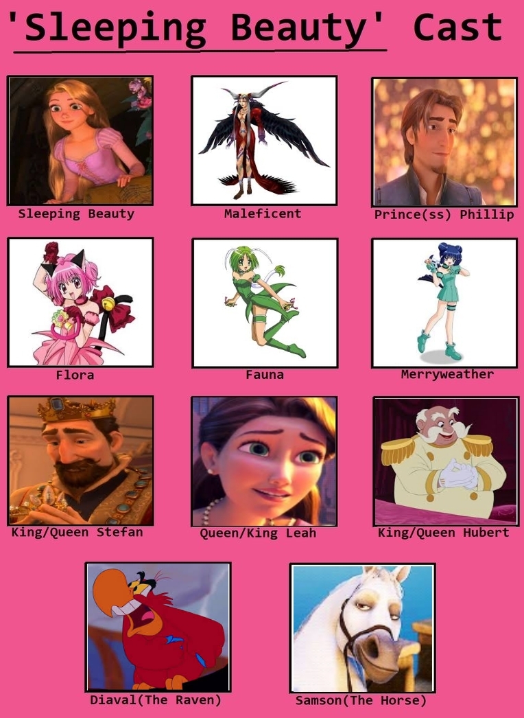 Sleeping Beauty Cast Meme By WanderSong On DeviantArt Sleeping beauty cast meme by wandersong on deviantart
