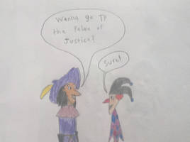 Scuzzy and Clopin Month Challenge-Day 30