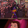 Belle loves Clopin's grand entrance