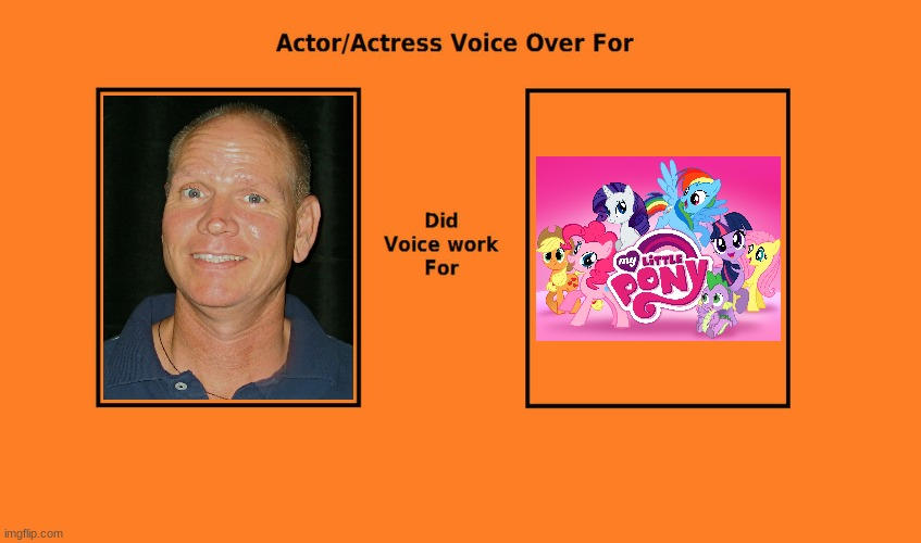 What if Paul Rugg did voice work for MLP by WanderSong on DeviantArt