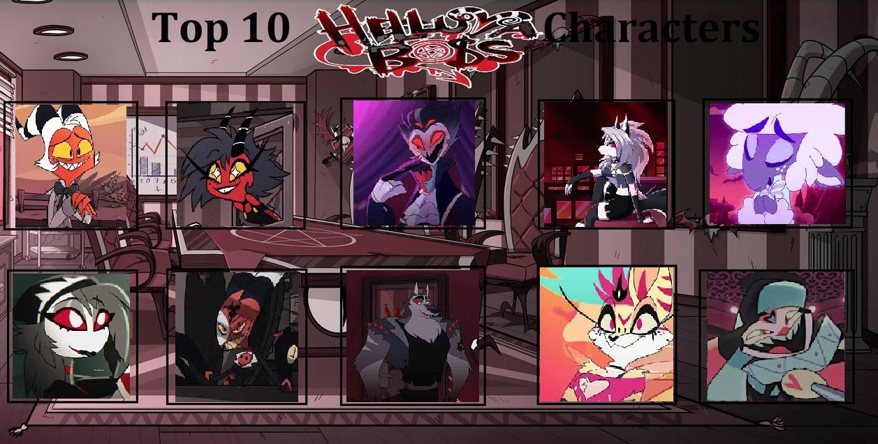 Helluva Boss Script Top 10 Helluva Boss Characters by WanderSong on DeviantArt