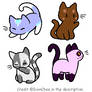 Pokemon Type Cats (2/4 OPEN)