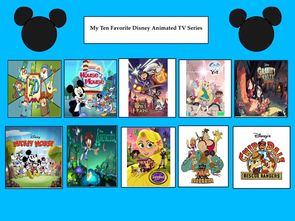10 Favorite Disney TV Cartoons by WanderSong on DeviantArt