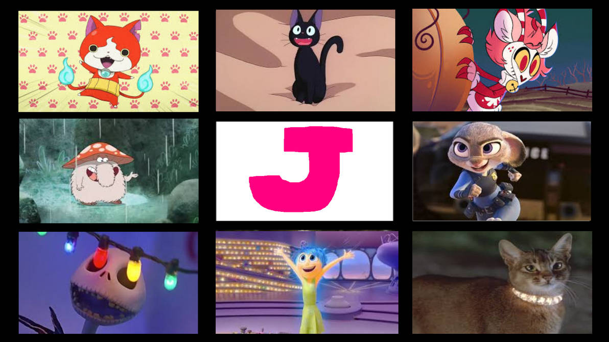 Letter R J Characters Favorite Letter J Characters by ClopinStarchbopper on DeviantArt