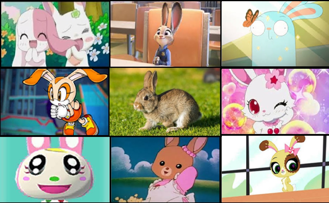 My Favorite Bunny Rabbit Characters by ClopinStarchbopper on DeviantArt