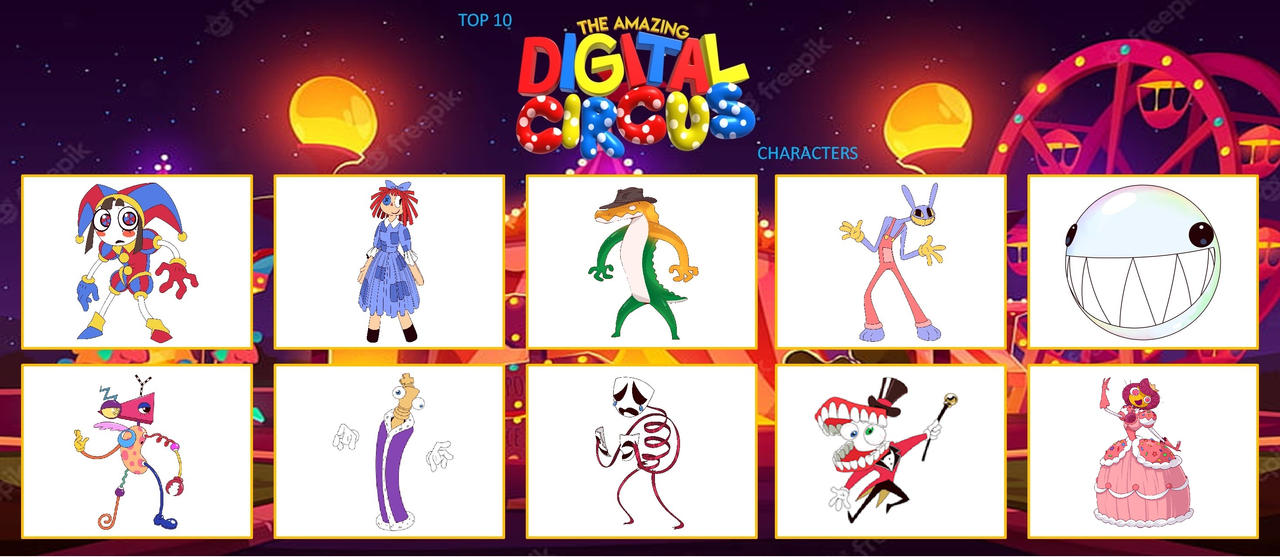 Bopper Character My Top 10 Amazing Digital Circus Characters by ClopinStarchbopper on ...