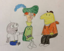 Pim and Charlie help Starchy