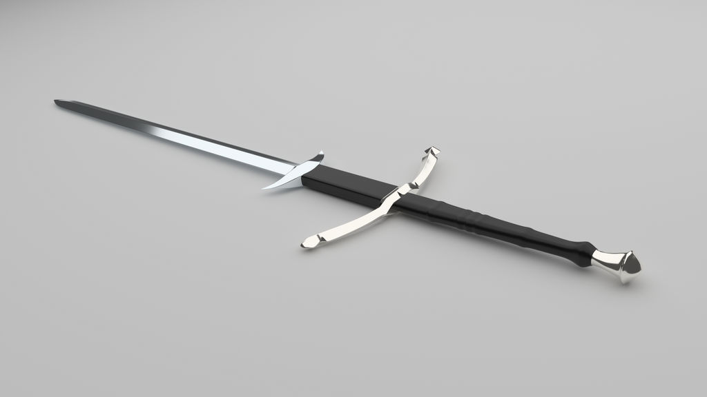 Sword render in Blender by RandomPL2 on DeviantArt