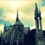 Paris , Notre Dame Exterior