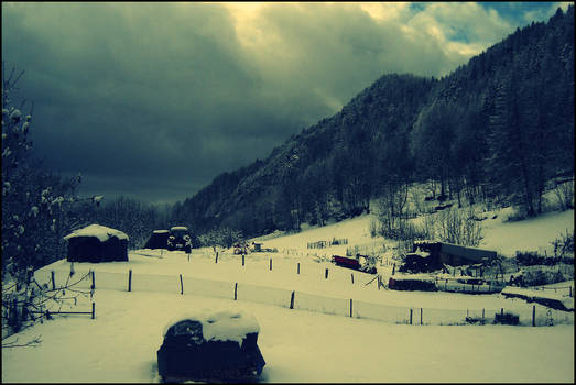 Italian Alps in winter 2009