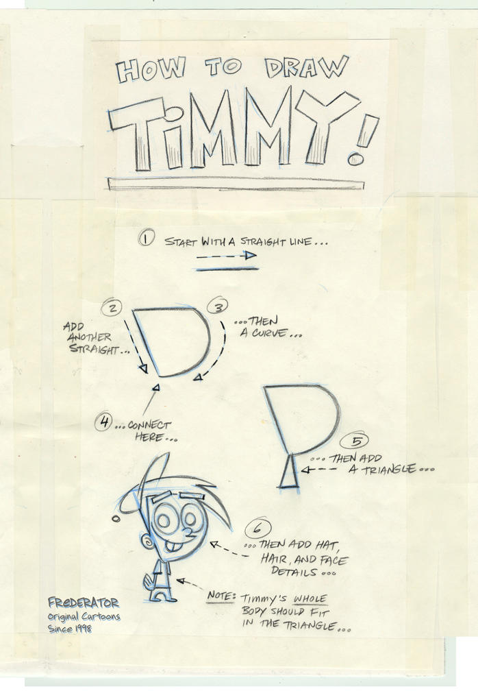 How to draw Timmy. by Frederator-Studios on DeviantArt