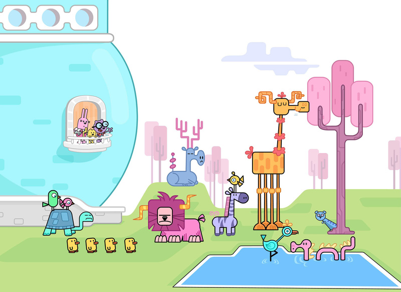 Wow Wow Wubbzy animals.