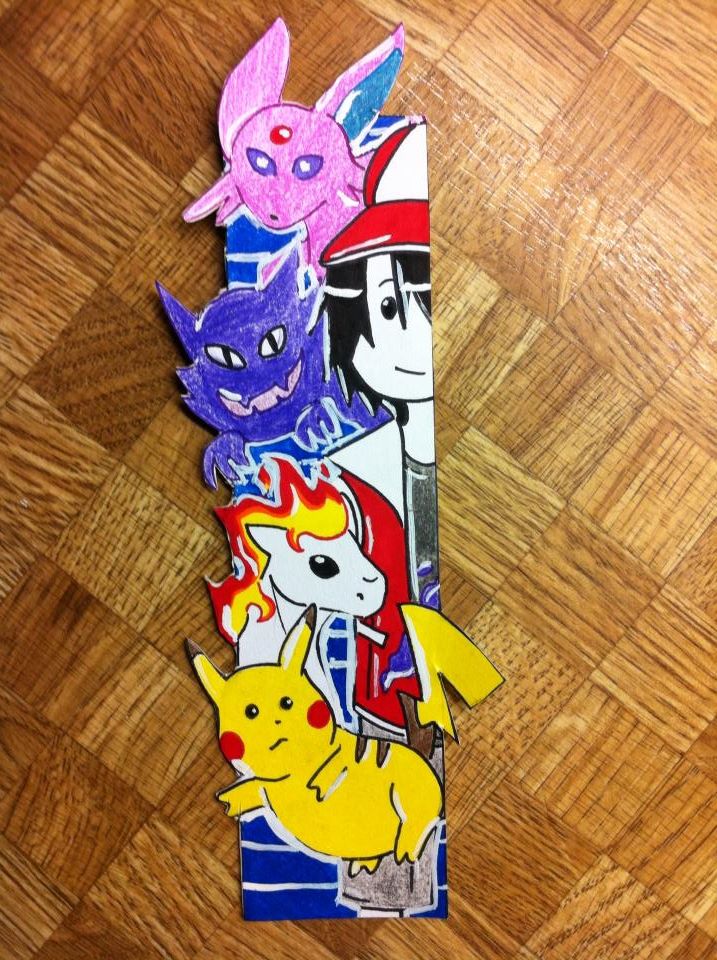 Pokemon Bookmark by SirOctopimp on DeviantArt