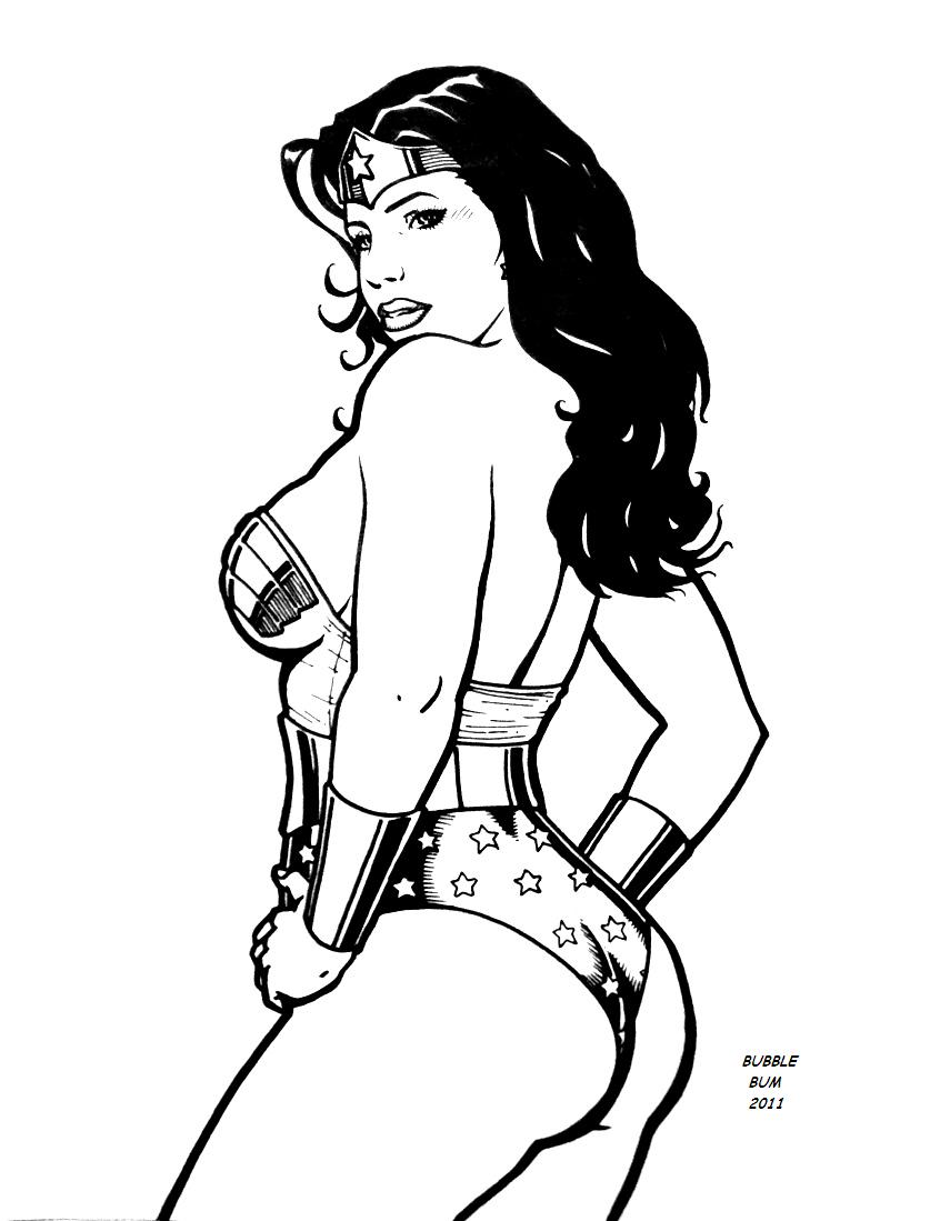 Wonder Woman Pose