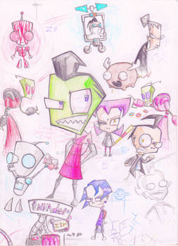 Invader Zim T-Shirt Design