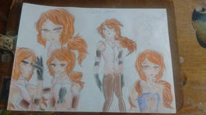 Design character - Woman human Viena by Rosyane