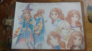 Design character - Me version Hermione Granger by Rosyane Design character - Me version Hermione Granger by Rosyane