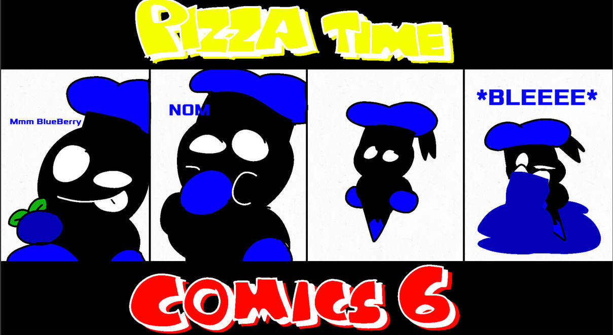 Pizza Time Comics 6 (Bluey Eats a Blueberry) by RedCat35 on DeviantArt