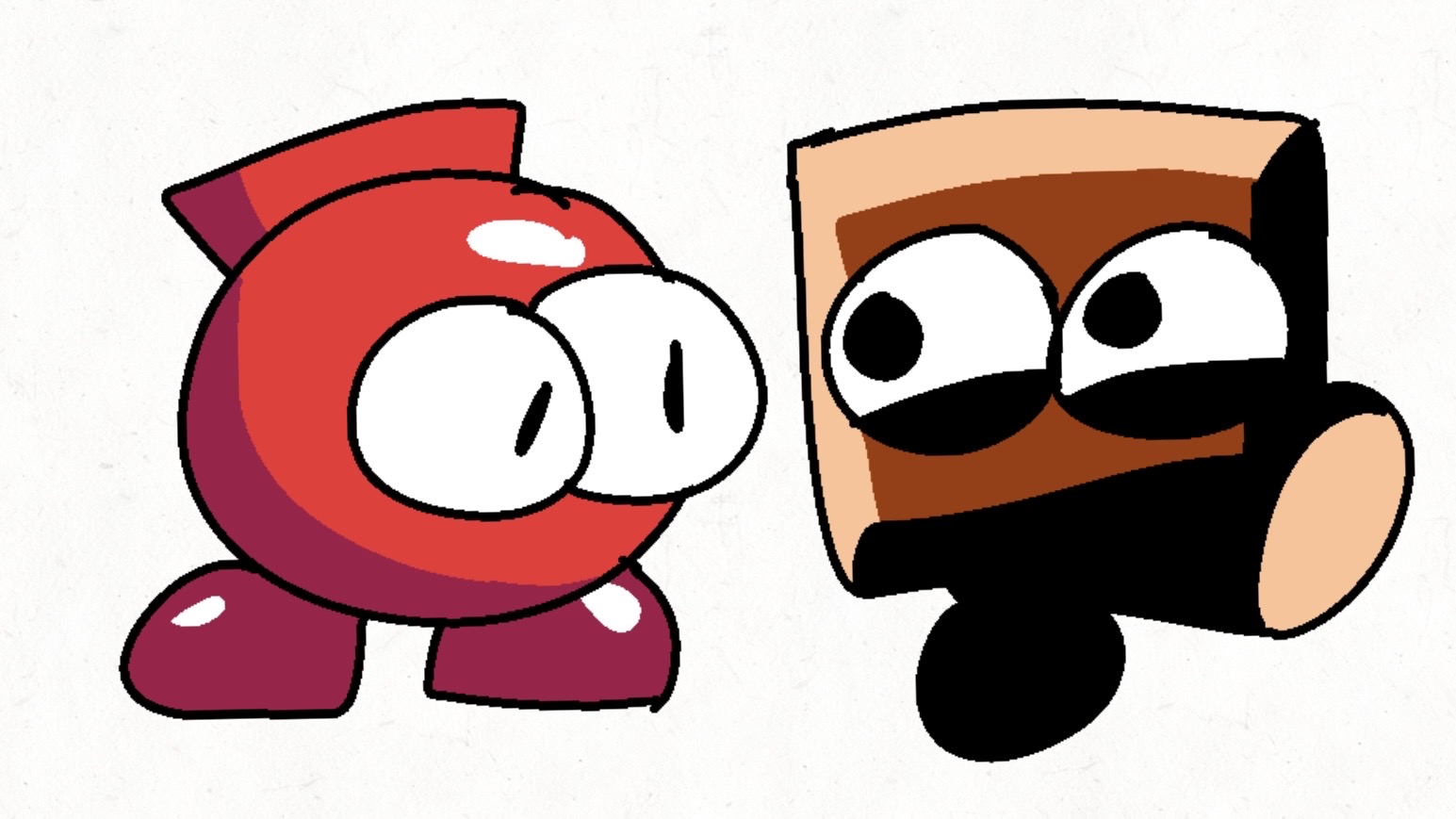 Blockhead Terry Cherry Bomb and Blockheads by RedCat64x on DeviantArt