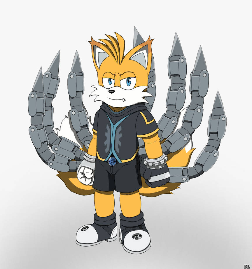 Mega 9 Tails Tails Nine by DoomLazy27 on DeviantArt