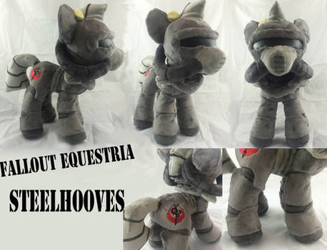 Fallout equestria Steelhooves plush