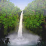 Tropical Waterfall